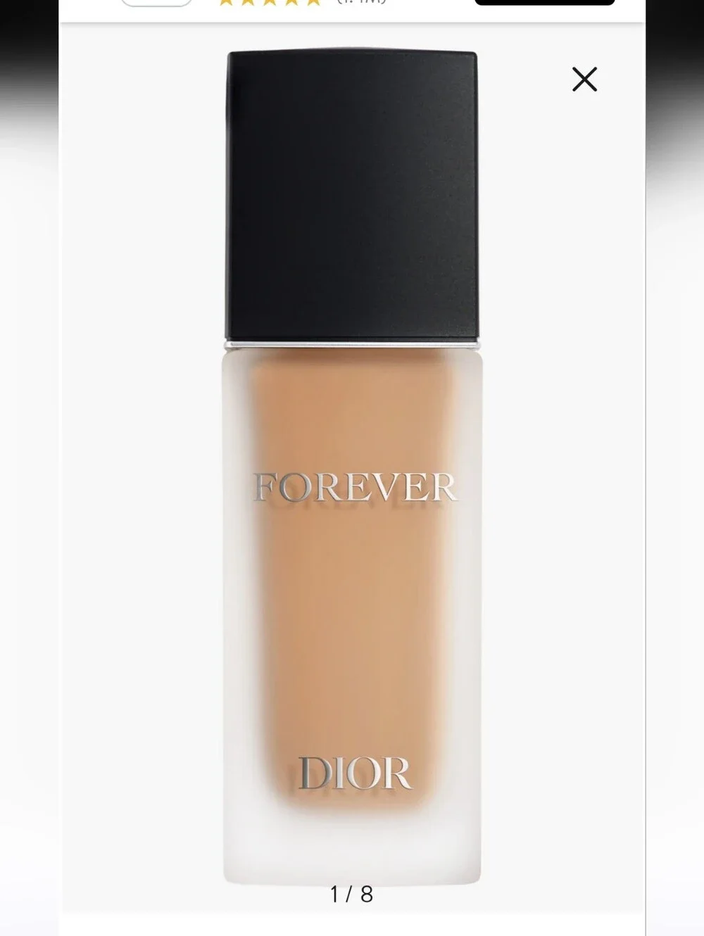 Dior Forever Liquid Foundation - Neutral 4.5 New In Box